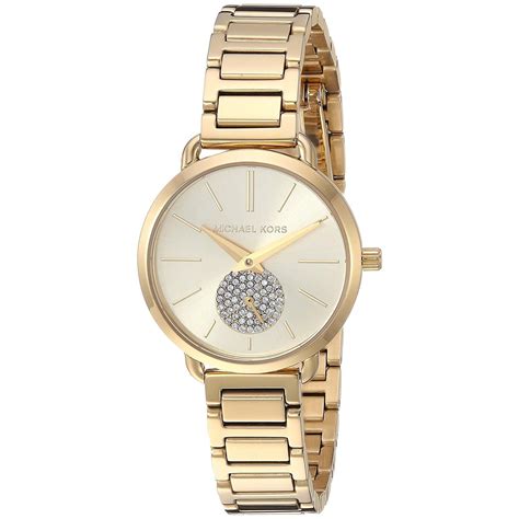 michael kors portia gold tone 3824|Michael Kors Watches Womens Portia Gold.